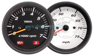 Тахомерт Аналоговый Yamaha (Без индикаторов - черный циферблат) 6Y7-83540-20-00