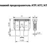 Держатель предохранителя ATC/ATP/ATO на проводе №14