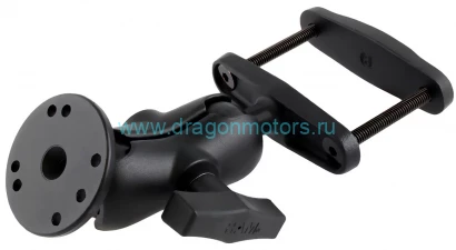 RAM-101U-B-247-3 универсальное крепление RAM,струбцина (шир, до 76 мм), муфта 90 мм, шары 38 мм 1,5"
