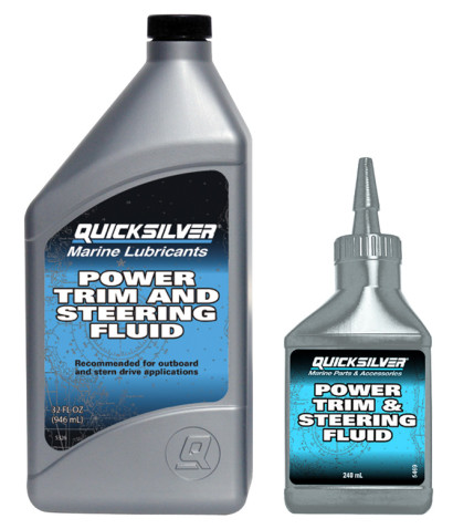 Гидравлическая жидкость Quicksilver Power trim, 0.236 л. (10267313)