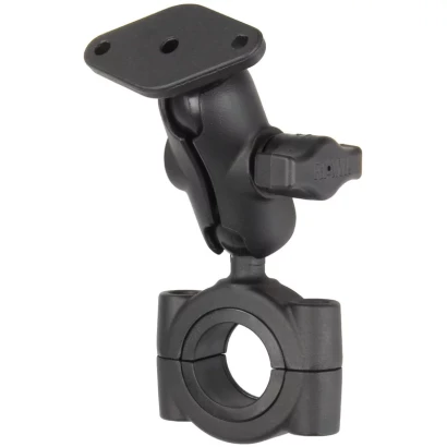 RAM-B-408-112-15-A-238U крепление RAM Torque на руль 28-38 мм, муфта 60 мм, ромб, шары 25 мм (1)