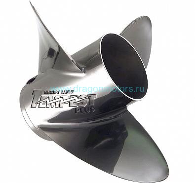 825874A47 Гребной винт MERCURY Tempest Plus для моторов 135-350 л.с., 3x14-5/8x26, правое вращение, нержавеющая сталь (оригинал)