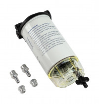 Фильтр топливный 10 мк с креплением и водосборником (большой) - 17-661-24