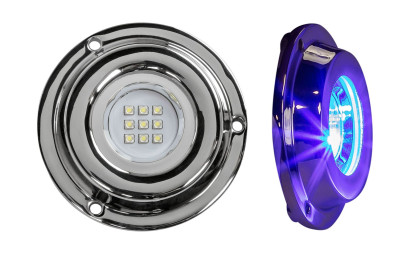 Подводный огонь B27, голубой свет, 27w, Marine Rocket