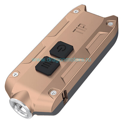 Наключный фонарь NITECORE TIP2017 Gold Cree XP-G2 (арт. 15432)