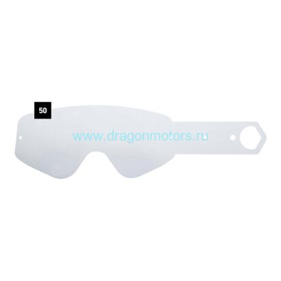Комплект Tear-off Spy Optic Omen Tear-Off 50 шт - Clear