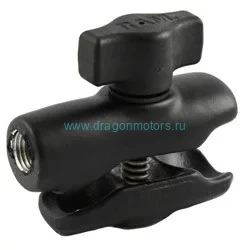 RAM-B-200-1U универсальная муфта RAM с отверстием и резьбой ?", под шары 1"