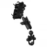 RAM-B-149Z-PD3U мото крепление RAM для смартфонов на руль 13-32 мм, муфта 95 мм, шары 25 мм (1)
