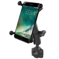 RAM-B-408-75-1-UN10U мото крепление RAM X-Grip для смартфонов, муфта 95 мм, на руль 19-25 мм
