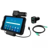 RAM-HOL-SAM7PKL2-CIGU док станция RAM EZ-Roll’r для Samsung Tab Active2, 2 USB авто розетка