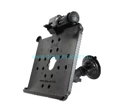 RAM-B-166-AP8LU- автомобильный держатель RAM для Apple iPad 1-4 с номерным замком, присоска, муфта 95