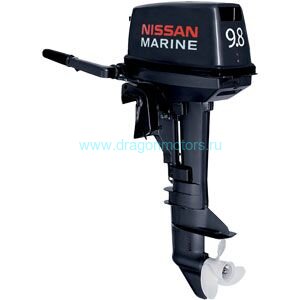 Лодочный мотор 2-х тактный NISSAN MARINE NS 9.8 B 1
