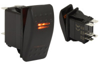 Клавишный выключатель, 2 светодиода, двухпозиционный (10264190)