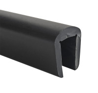 Привальный брус шириной 15 мм Т-64 бухта 25 метров черный (10268793)