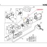Ремкомплект крыльчатки помпы BK12/BK24