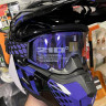 Шлем CKX Titan Original Helmet - Included 210° Goggles BLACK, GLOSS PURPLE