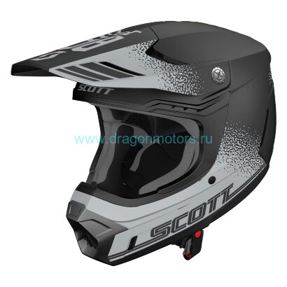 Шлем SCOTT 350 EVO Plus Retro ECE - grey/black