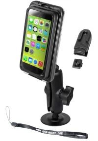 RAP-B-378-AQ7-2-I5 Крепление RAM Aqua Box Pro 20 для iPhone 5 с липкой основой Flex