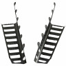 Подножки для снегохода Yamaha FX NYTRO (черные)