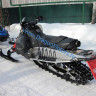 Подножки для снегохода Yamaha FX NYTRO (черные)