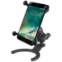 RAM-B-411-A-UN10BU мото крепление RAM X-Grip для больших смартфонов на бензобак BMW, Kawasaki