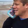 Водонепроницаемый чехол OverBoard OB1106A - Waterproof Large Phone Case (Aquamarine)