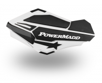Ветровые щитки для квадроцикла "PowerMadd" Серия SENTINEL, белый/черный