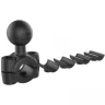 RAM-B-408-37-62U крепление RAM Torque на трубу 9,5-16 мм (3/8-5/8), шар 25 мм (1)