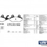 Тормозные колодки RM, BRP, YAMAHA, KAWASAKI, SUZUKI, STELS - OS165