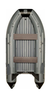 Надувная лодка ПВХ, Адмирал 330 CF НДНД, серый