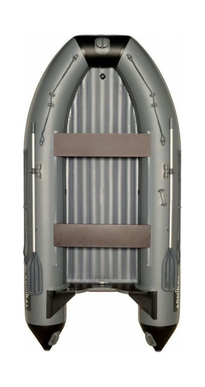 Надувная лодка ПВХ, Адмирал 330 CF НДНД, серый