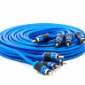 Межблочный кабель 4RCA-4RCA, 5 метров, витая пара, 2 экрана, медь, SWAT - SIP-450