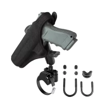 RAM-B-149Z-2-GUN1U универсальное крепление RAM для пистолета в кобуре, хомут и дужки
