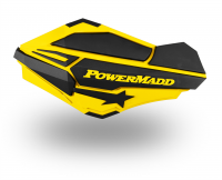 Ветровые щитки для квадроцикла "PowerMadd" Серия SENTINEL, желтый/черный PM34406