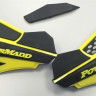 Ветровые щитки для квадроцикла "PowerMadd" Серия SENTINEL, желтый/черный PM34406