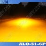 Светодиодная фара Aurora ALO-S1-6-P7E7A 9V-36V 18W 1.5A