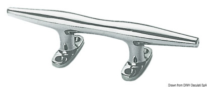 Osculati 40.134.25 - Утка HEAVY DUTY 'Hollow Cleat' из нержавеющей стали 254 мм