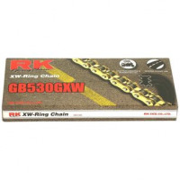 GB530GXW-122 Цепь для мотоцикла до 1400 см? (золотая, с сальниками XW-RING)
