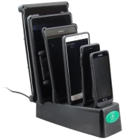 RAM-GDS-DOCK-6G1PU мульти сетевое зарядное устройство RAM GDS для устройств в чехлах IntelliSkin, 6*2 А
