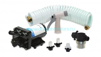 Комплект помывочный Shurflo Blaster II Pro Washdown Kit, 12 В, 13.2 л/мин, 45 PSI (3.1 бар)