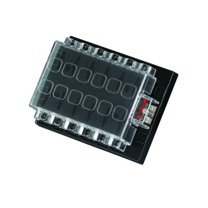 Панель предохранителей AAA с быстроразъемной клеммной колодкой без болтов, 12 бандов