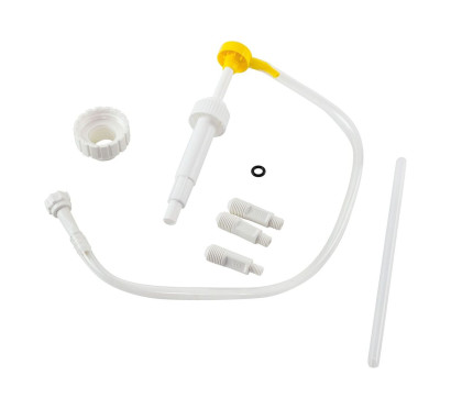 Насос ручной для замены масла в редукторе ПЛМ, 3 адаптера, большая горловина