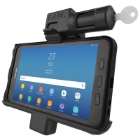 RAM-HOL-SAM7PKLU - док станция держатель RAM для Samsung Galaxy TAB Active 1-2 с замком и ключом