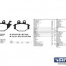 Тормозные колодки RM, KAWASAKI, STELS - OS377
