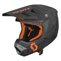 Шлем SCOTT 350 EVO Camo ECE - black/orange