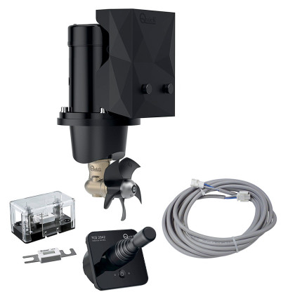 Подруливающее устр-во под тоннель диам. 125 мм, в компл. с кабелем и пультом упр., мощность 1,5 кВт, упор 30 кгс, (без стеклопластикового тоннеля в комплекте!) (10261372)