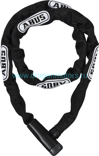 Цепь с замком для велосипеда Abus Steel-O-Chain 5805K/110, чёрный