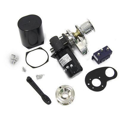 Лебедка якорная CL-P с барабаном, 1000Вт, 24В, цепь 8мм