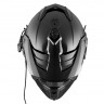 CKX Шлем + очки с электрической линзой TITAN Matt black