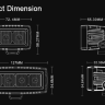 Светодиодная фара рабочего света Aurora Scene ALO-L-2-E13T